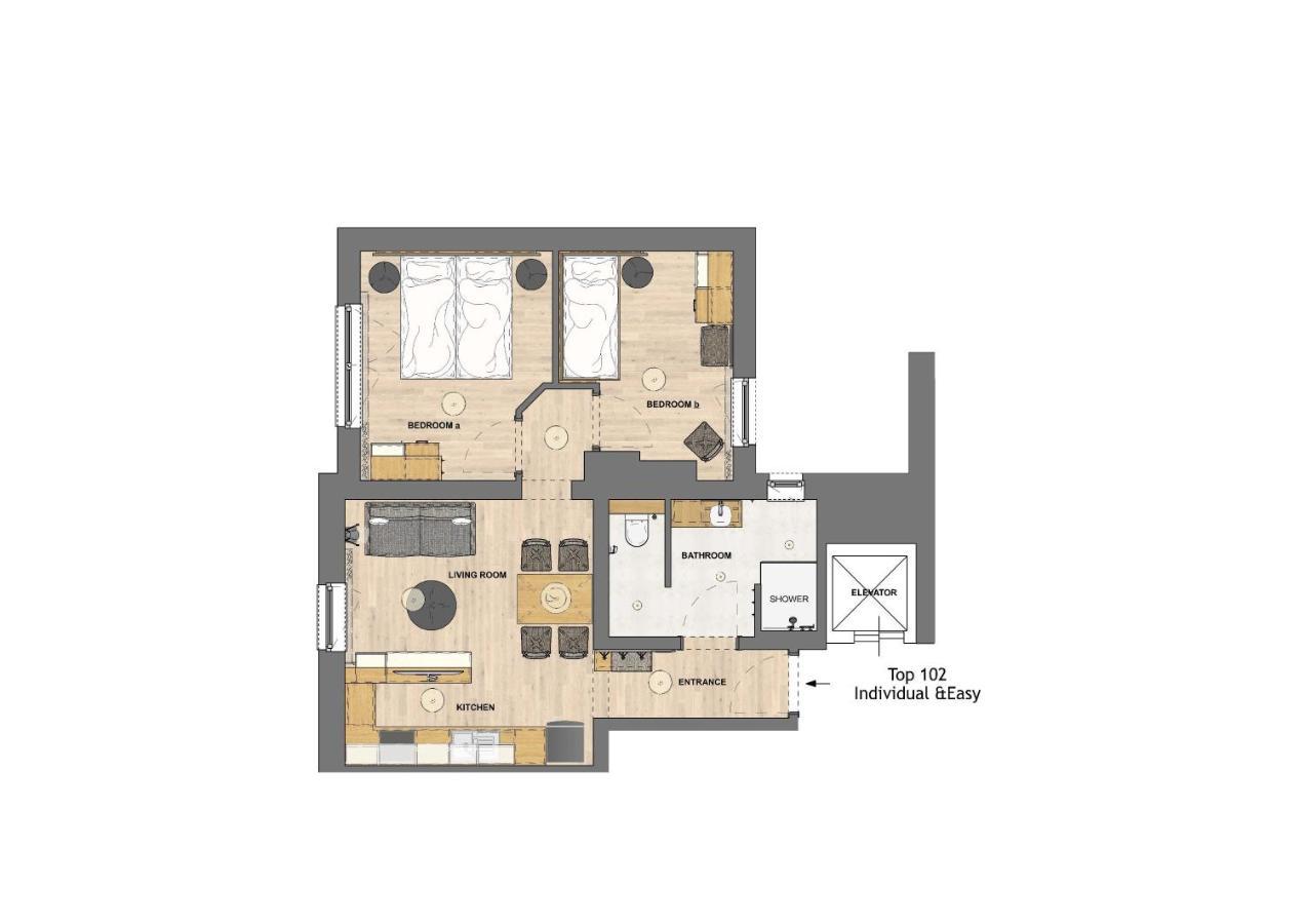 Homebound Apartments Salzburg City I - Contactless Check-In Екстер'єр фото