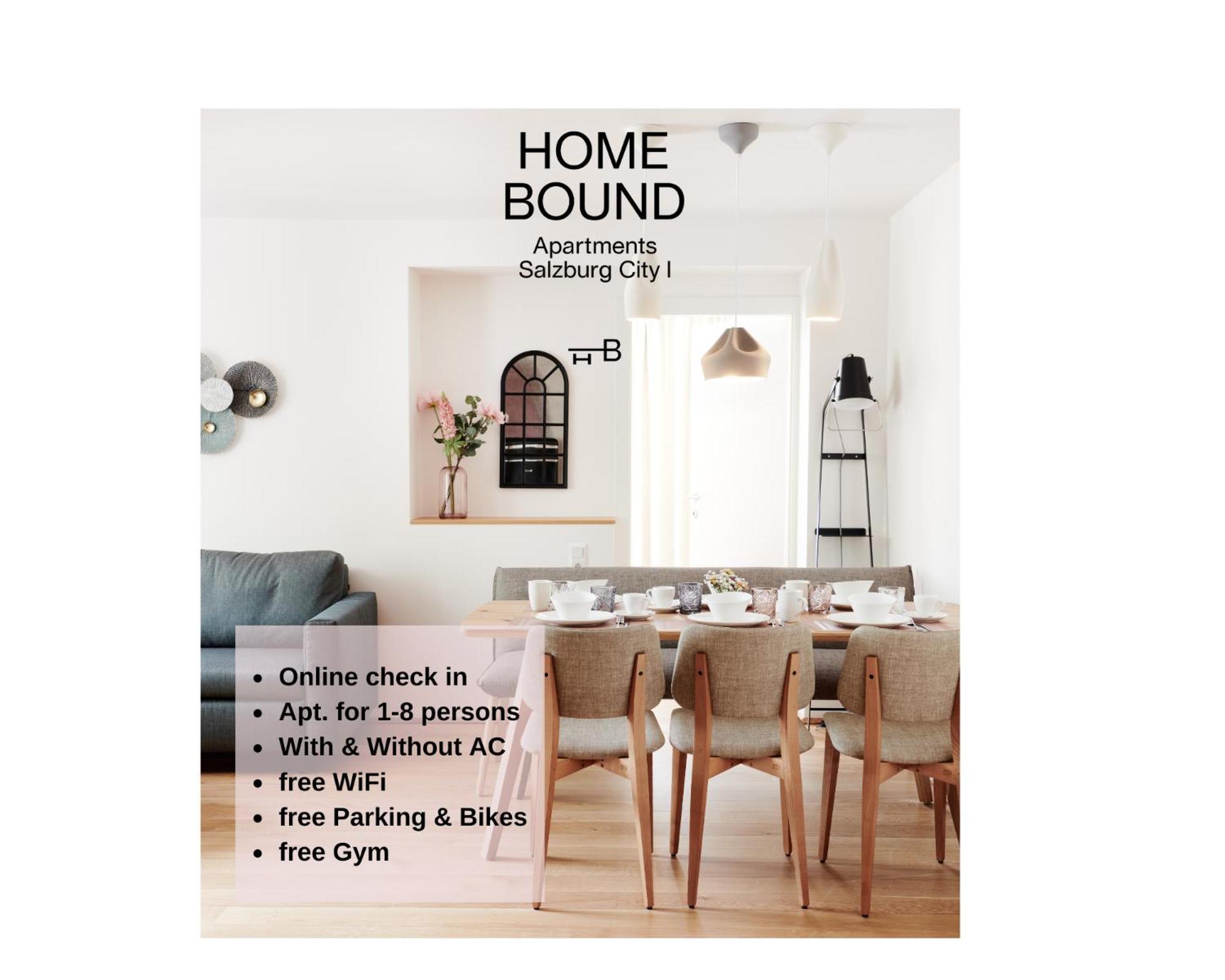 Homebound Apartments Salzburg City I - Contactless Check-In Екстер'єр фото